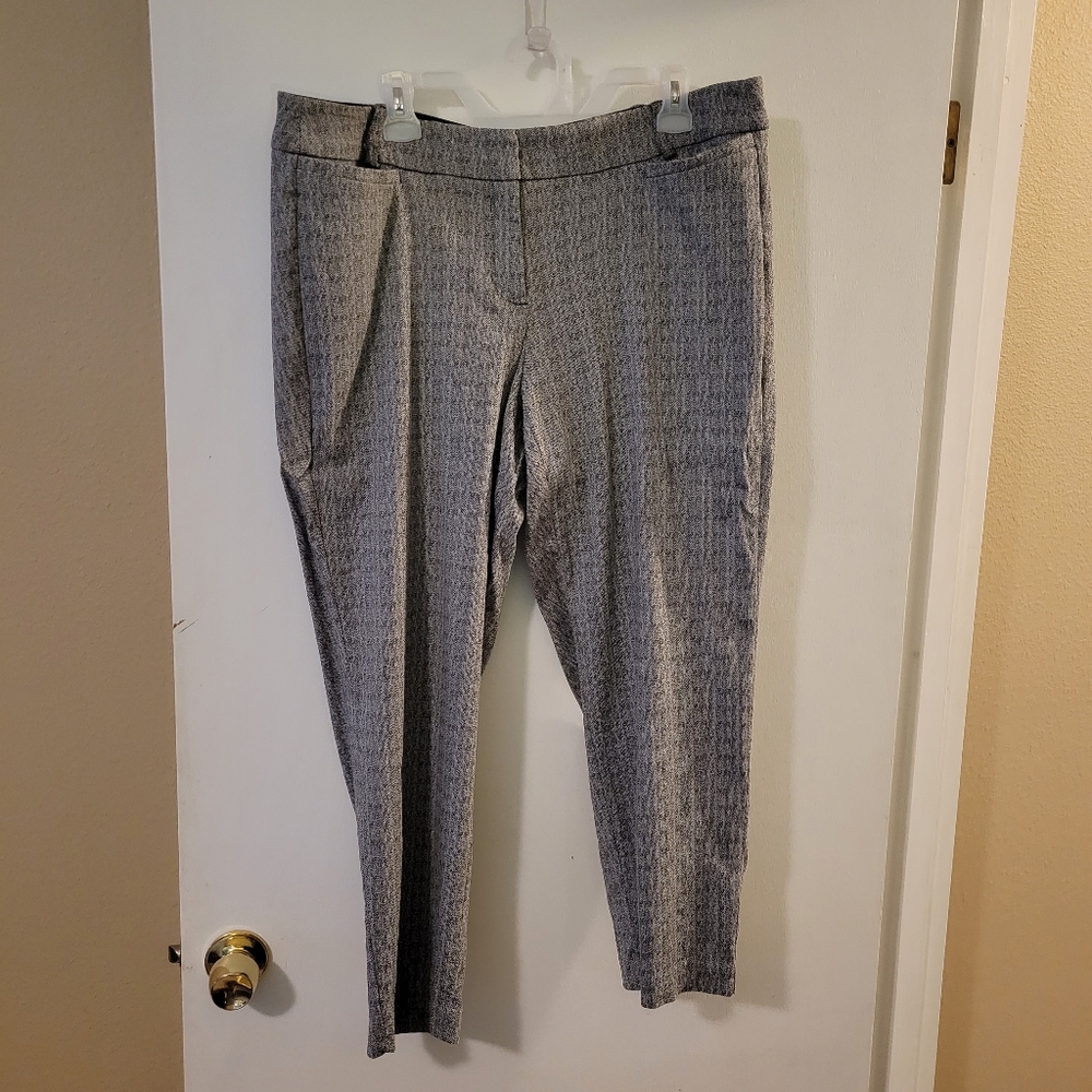 Lane Bryant, The Allie, size 18 houndstooth slacks